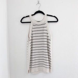 Old Navy sleeveless striped sweater
